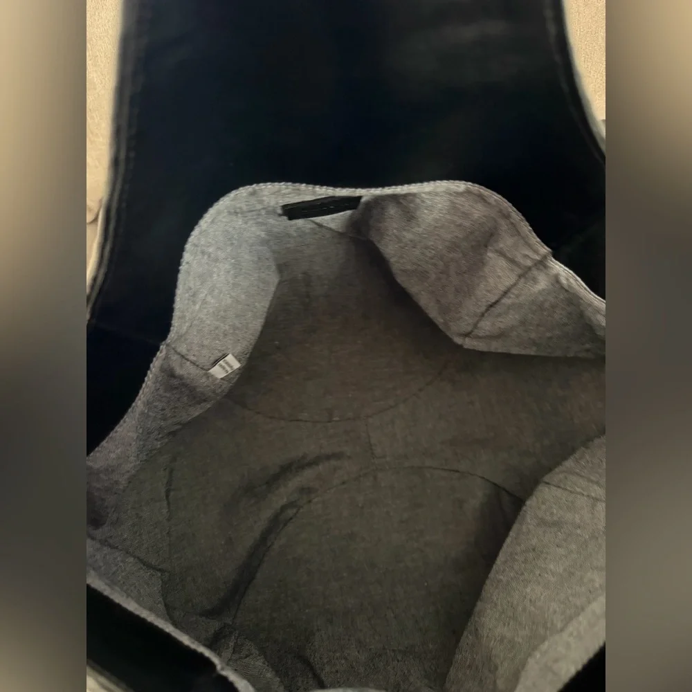 Clare V. Black Woven Leather Shoulder Bag - Picture 6 of 8